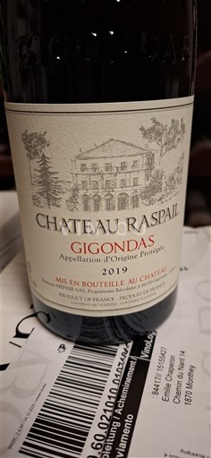 Valle del Rodano Gigondas Château Raspail 2019