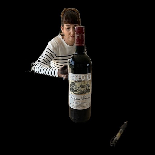 Vin Rouge sec 1996 Château Pomeys 1996 France Bordeaux Moulis-en-Médoc AOC