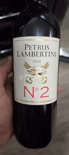 Bordeaux Petrus Lambertini N°2 2020