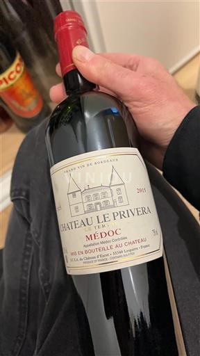 Bordeaux Médoc Château Le Privéra 2015