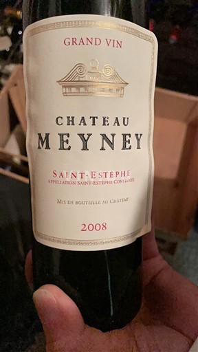 Bordéus Saint-Estèphe Château Meyney 2008