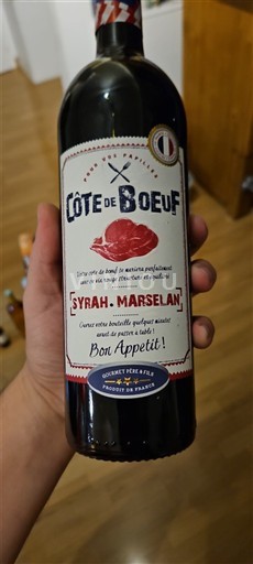 Langvedok Ni doloceno Côte de Boeuf Syrah - Marselan 2021
