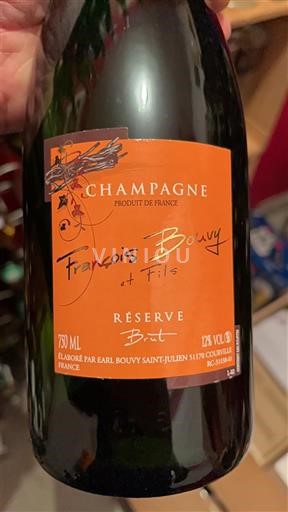 Champaña Champán François Bouvy et Fils Réserve Sin añada