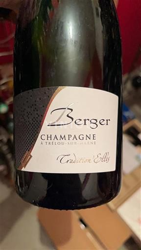Champaña Champán Berger Tradition Elles Sin añada