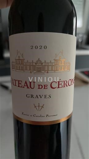 Bordeaux Graves Château Cérons 2020