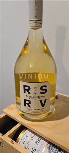 Champagne Sâm-panh Maison Mumm RSRV Blanc de Blancs 2015