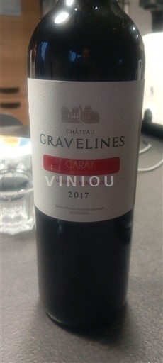 Bordeaux Côtes-de-Bordeaux Château Gravelines Carat 2017