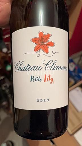 Bordeaux Château Climens Petite Lily 2023