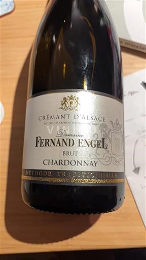Alsace Crémant d'Alsace Domaine Fernand Engel Brut Chardonnay 2022