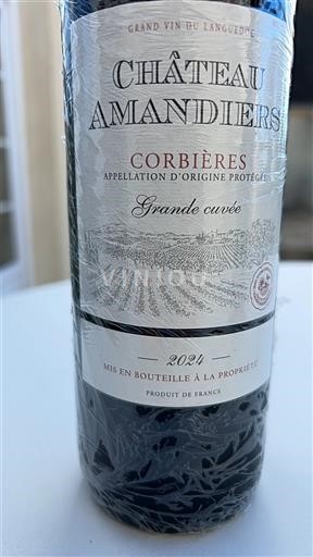 Languedoc Corbières Château Amandiers Grande 2024