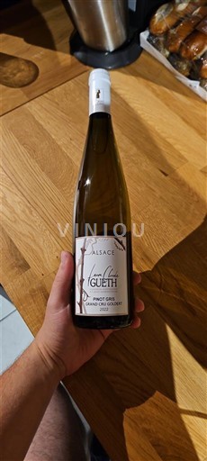 Alsace Alsace Grand Cru Grand Cru Jean Claude Gueth 2022