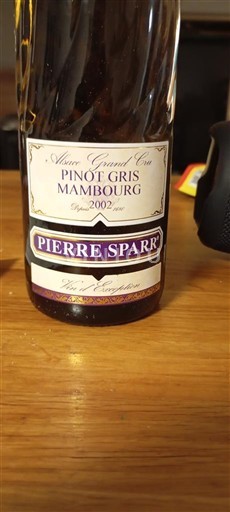 Alsazia Non specificato Grand Cru Pierre Sparr 2002