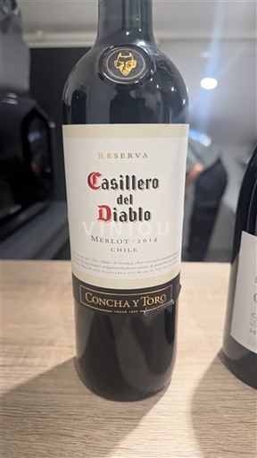 Thung lũng Maipo Maipo Central Concha y Toro Casillero del Diablo Reserva Merlot 2014