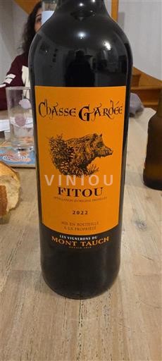 Langvedok Fitou Les Vignerons de Mont Tauch Chasse Gardée 2022