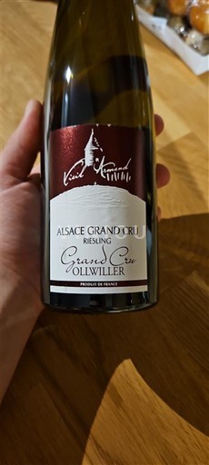 Alsace Alsace Grand Cru Grand Cru Cave Vieil Armand Ollwiller 2017