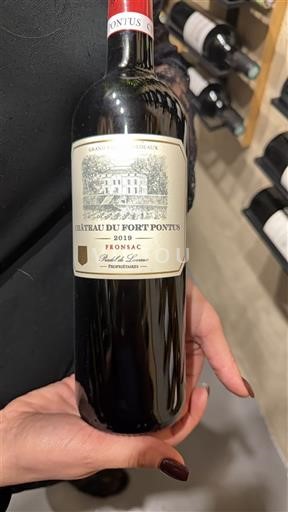 Bordeaux Fronsac Château Fort Pontus 2019
