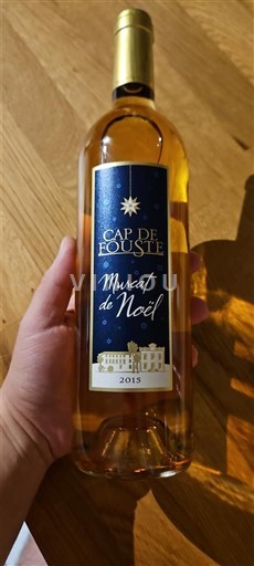 Roussillon Muscat de Rivesaltes Cap de Fouste Muscat de Noël 2015