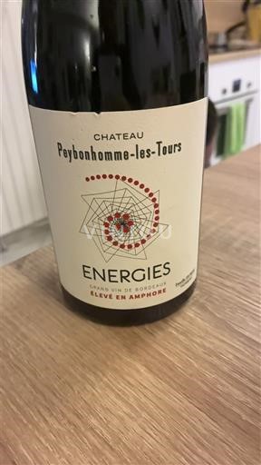 Bordeaux Blaye-Côtes-de-Bordeaux Château Peybonhomme-les-Tours Energies 2021