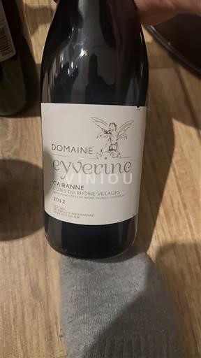 Valle del Ródano Cairanne Domaine Eyverine 2012