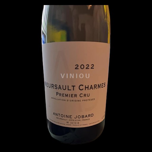 Burgund Meursault Premier Cru Antoine Jobard Meursault Charmes 2022