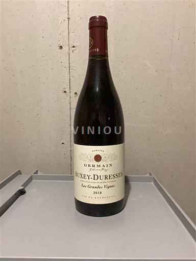 Borgonha Auxey-duresses Domaine Germain Père et Fils Les Grands Vignes 2018
