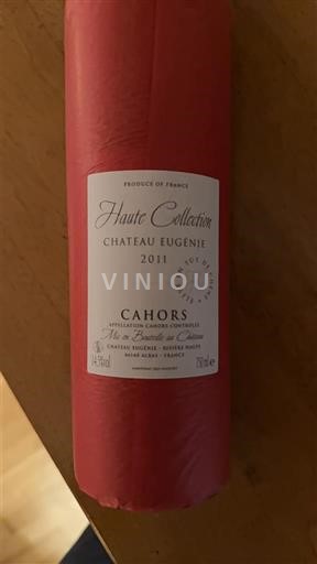 Sydvestfrankrig Cahors Château Eugénie Haute Collection 2011