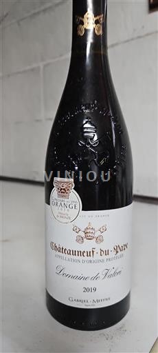 Rhône-dalen Châteauneuf-du-Pape Domaine de Valori 2019