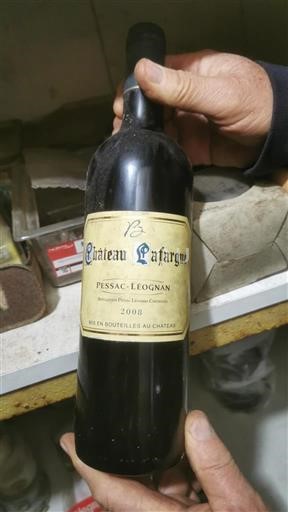 Bordéus Pessac-Léognan Château Lafargue 2008