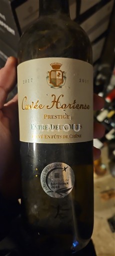 Bordeaux Entre-deux-Mers Cuvée Hortense Prestige 2017