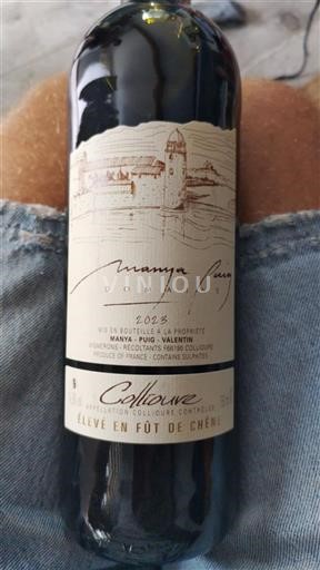 Roussillon Collioure Domaine Manya Puig 2023