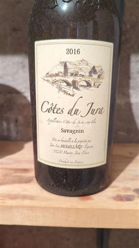 Jura Côtes-du-jura Jean-Luc Mouillard - Savagnin 2016