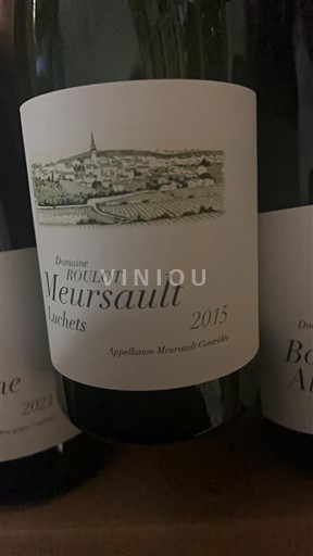 Bourgondië Meursault Domaine Roulot Les Luchets 2015