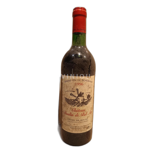 Bordeaux Côtes-de-bourg Château Moulin de Bel Air 1996
