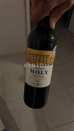 Bordeaux Montagne-saint-émilion Château Moly Tres Rouge 2022