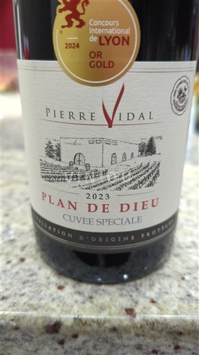 Rhônetal Côtes-du-Rhône-Dörfer Plan de Dieu Pierre Vidal Spéciale 2023
