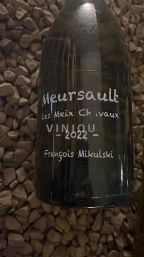 Bourgondië Meursault François Mikulski Les Meix Chivaux 2022