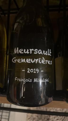 Bourgogne Premier Cru François Mikulski Genevrières 2019