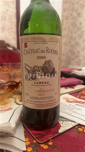Sudoeste Cahors Château Des Roches Tradition 2000