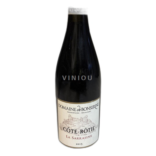 Vale do Ródano Côte-rôtie Domaine de Bonserine La Sarrasine 2015