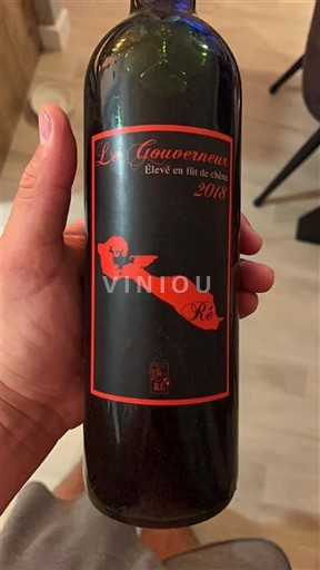 Akvitanien och Charentes Charentais Les Vignerons de l'île de Ré Le Gouverneur 2018