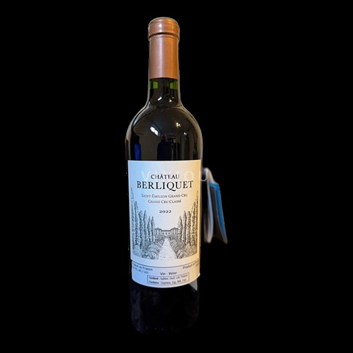 Bordeaux Saint-Émilion Grand Cru Grand Cru Classé Château Berliquet 2022