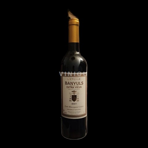 Vin Rouge moelleux Cuvée Monseigneur Cortino L'Étoile 2001 France Roussillon Banyuls Grand Cru AOC