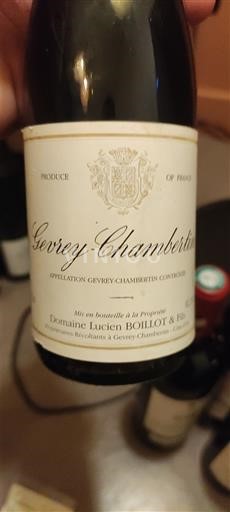 Borgogna Gevrey-Chambertin Domaine Lucien Boillot & Fils 1998