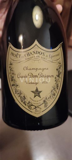 Champaña Champán Moët et Chandon Dom Pérignon 1976