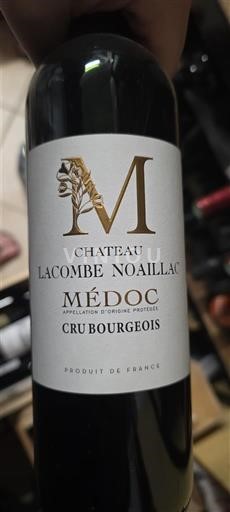Bordeaux Médoc Cru Bourgeois Château Lacombe Noaillac Non Millésimé