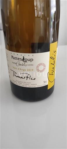 Burgund Chablis Domaine Pattes Loup Vent d'Ange 2019
