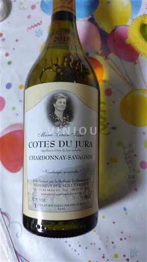 Jura Côtes-du-jura Marie Louise Tissot 2018