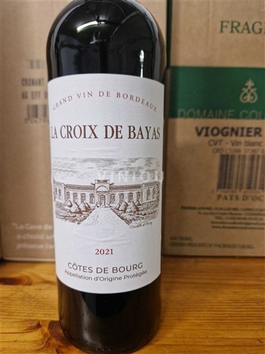 Burdeos Côtes-de-bourg La Croix de Bayas 2021