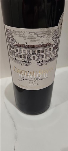 Bordeaux Cadillac-Côtes de Bordeaux Château Sissan Grande Réserve 2022