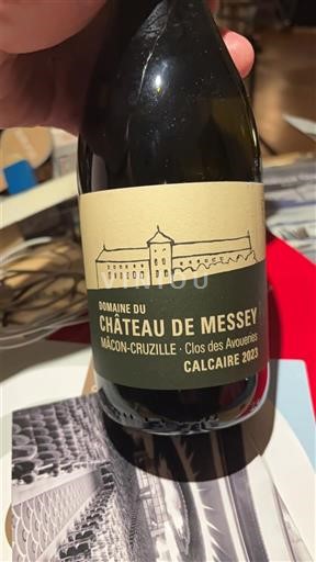 Bourgondië Mâcon en mâcon-dorpen Château Messey Calcaire Clos des Avouères 2023